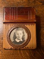 Sigaretten doosje met foto geliefde? jaren  dienst leger?, Ophalen of Verzenden, Gebruikt, Overige typen
