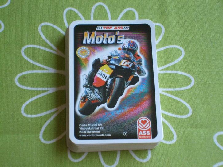 Moto's Motoren kwartet, Verzamelen, Speelkaarten, Jokers en Kwartetten, Zo goed als nieuw, Kwartet(ten), Ophalen of Verzenden