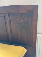 Houten bed antiek twijfelaar 130x190, Antiek en Kunst, Antiek | Meubels | Bedden, Ophalen