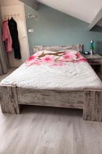 Steigerhouten Tienerkamer Compleet (bed 140cm ), Kinderen en Baby's, Kinderkamer | Complete kinderkamers, Ophalen, Gebruikt, Jongetje of Meisje