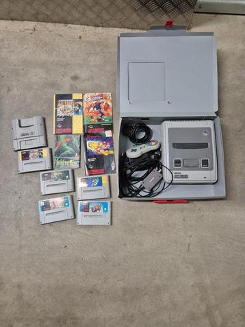 Super nintendo met games beschikbaar voor biedingen