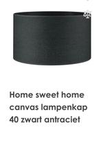Mooie lampenkap 2x home sweet home, Rond, Ophalen of Verzenden, Zo goed als nieuw, Grijs