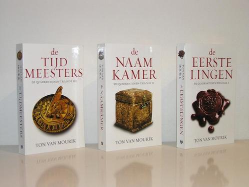 Ton van Mourik - De quadrantijnen trilogie (spannend chr.), Boeken, Romans, Zo goed als nieuw, Nederland, Ophalen of Verzenden