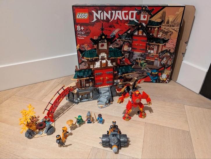 LEGO Ninjago 71767 Ninja Dojo Tempel - Complete Set, Kinderen en Baby's, Speelgoed | Duplo en Lego, Zo goed als nieuw, Lego, Complete set