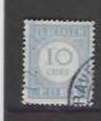 P55 portzegel 10 cent - 1912-1920, Postzegels en Munten, Postzegels | Nederland, Ophalen of Verzenden, T/m 1940, Gestempeld