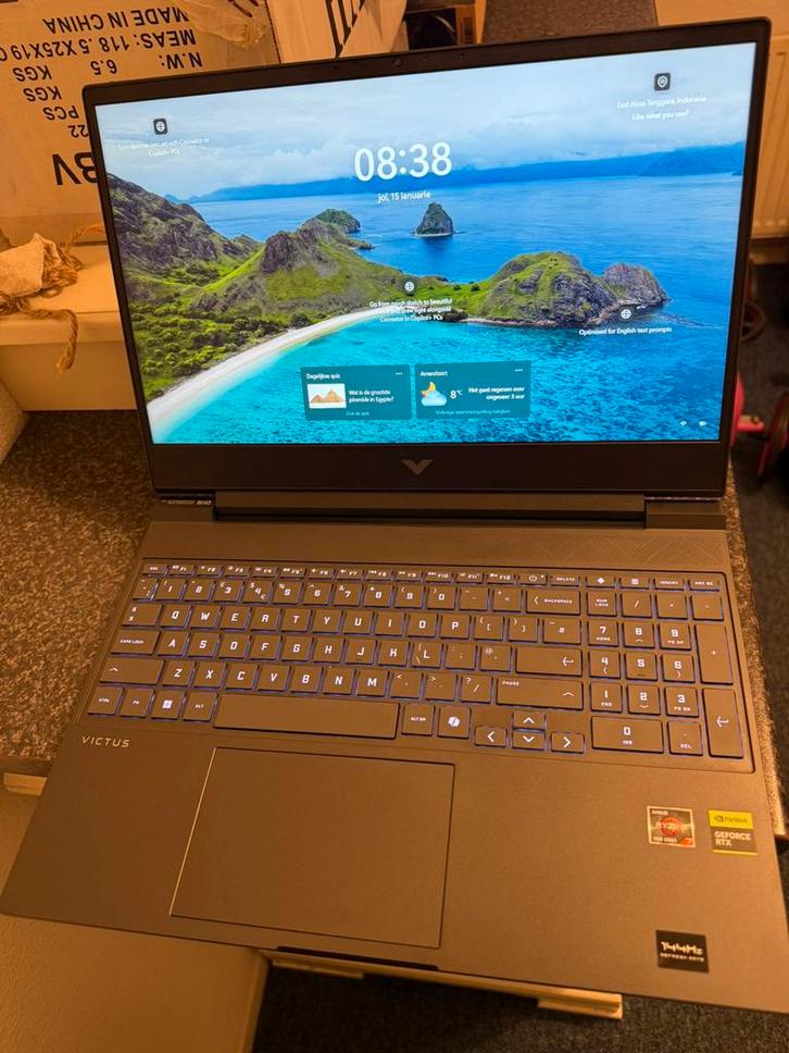Hp victus Gaming, Computers en Software, Windows Laptops, Zo goed als nieuw, 16 inch, SSD, 4 Ghz of meer, Gaming, Ophalen of Verzenden