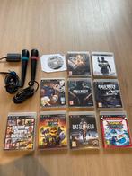 PlayStation 3 Games + Singstar Microfoons, Online, Gebruikt, 1 speler, Vanaf 16 jaar