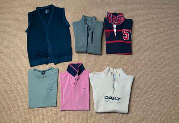 Kledingpakket heren maat S + M  Truien Polo T Shirt beschikbaar voor biedingen