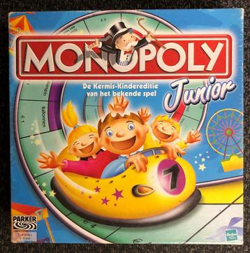 Monopoly Junior Kermis-Kindereditie - 2-4 spelers / 5-8 jaar beschikbaar voor biedingen