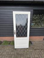 Glas in lood binnendeur, Doe-het-zelf en Verbouw, Deuren en Horren, Ophalen, Gebruikt, 80 tot 100 cm, Binnendeur