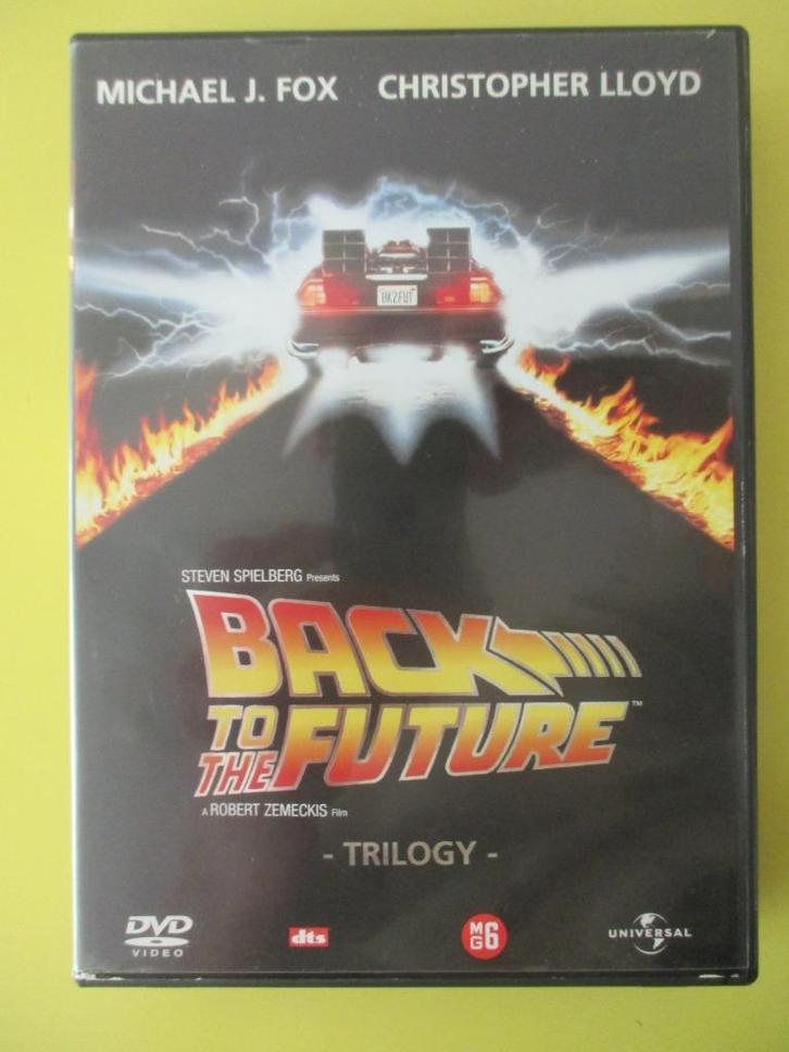 Back to the future - Trilogy - 3 DVD BOX ( Michael J Fox ), Cd's en Dvd's, Dvd's | Science Fiction en Fantasy, Zo goed als nieuw