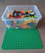 Lego Duplo diverse bouwstenen, poppetjes en bouwplaat, Ophalen of Verzenden, Zo goed als nieuw, Duplo