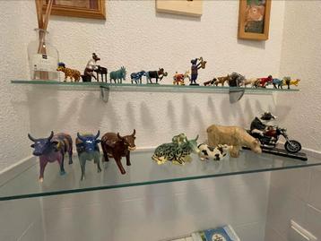 Cow Parade 4x groot en 14x klein beschikbaar voor biedingen