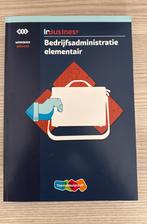 InBusiness Services Bedrijfsadministratie Elementair, VMBO, Gerard van Heeswijk, Ophalen of Verzenden, Zo goed als nieuw