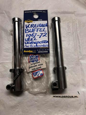 Kreidler set vorkpoten buffeltank gepolijst in top staat beschikbaar voor biedingen