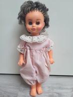 Vintage pop 30 cm made in Italy bewegende oogleden, Ophalen of Verzenden, Zo goed als nieuw, Pop