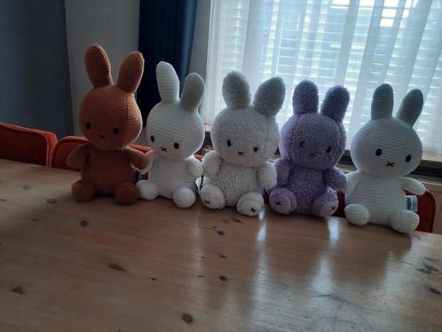 Nijntje pluche en corduroy zo goed als nieuw per stuk, Kinderen en Baby's, Speelgoed | Knuffels en Pluche, Zo goed als nieuw, Konijn