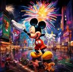 Diamond painting Mickey Mouse 50x50 vierkante steentjes, Ophalen of Verzenden, Nieuw, Knutselwerk
