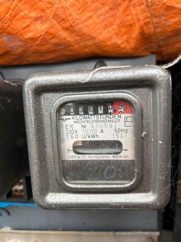 Elektriciteitsmeters analoog 70 stuks beschikbaar voor biedingen