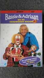 DVD Bassie & Adriaan en de verdwenen kroon volledige versie, Cd's en Dvd's, Dvd's | Kinderen en Jeugd, Boxset, Alle leeftijden