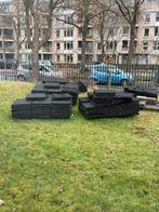 Rubber tegels 50x50, Ophalen of Verzenden, Gebruikt