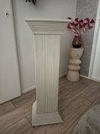 Grote beige pilaar zuil van bamboe 90cm, Ophalen, Gebruikt