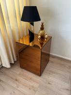 Luxe spiegel meubels – salontafel, tv-meubel & bijzettafel, Ophalen, Modern / luxe, 50 tot 100 cm, Minder dan 50 cm