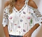 Shirt, Ophalen of Verzenden, Nieuw, Wit, Korte mouw