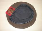 Baret met embleem Johan Willem Friso, maat 56, Verzamelen, Militaria | Algemeen, Ophalen of Verzenden, Landmacht, Nederland, Helm of Baret