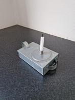 Kandelaar kaarshouder rustiek met opberglade kaarsen, Ophalen of Verzenden, Zo goed als nieuw, Minder dan 25 cm
