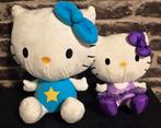 Hello Kitty knuffels blauw & paars., Ophalen of Verzenden, Nieuw, Poes