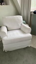 Fauteuil Ikea Ektorp wit, Ophalen, Gebruikt, 75 tot 100 cm, Landelijk