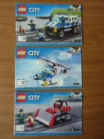 Lego City 60140 Bulldozer inbraak, Ophalen of Verzenden, Zo goed als nieuw, Complete set, Lego