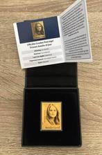 Gouden postzegel Amalia 18 jaar, Postzegels en Munten, Ophalen of Verzenden