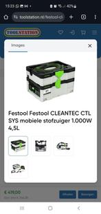 Festool kleine stofzuiger, Witgoed en Apparatuur, Stofzuigers, Ophalen of Verzenden, Minder dan 1200 watt, Stofzuiger