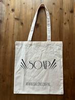 Totebag linnen canvas tas van SOAP, Sieraden, Tassen en Uiterlijk, Tassen | Schoudertassen, Verzenden, Nieuw, Wit, Overige merken