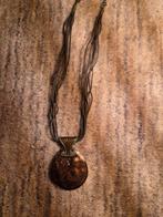 Mooie bronzen ketting. Vintage, Sieraden, Tassen en Uiterlijk, Kettingen, Ophalen of Verzenden