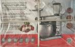 Royalty Line Keukenmachine 3-in-1, Witgoed en Apparatuur, Keukenmixers, 4 liter of meer, Nieuw, 3 snelheden of meer, Ophalen of Verzenden