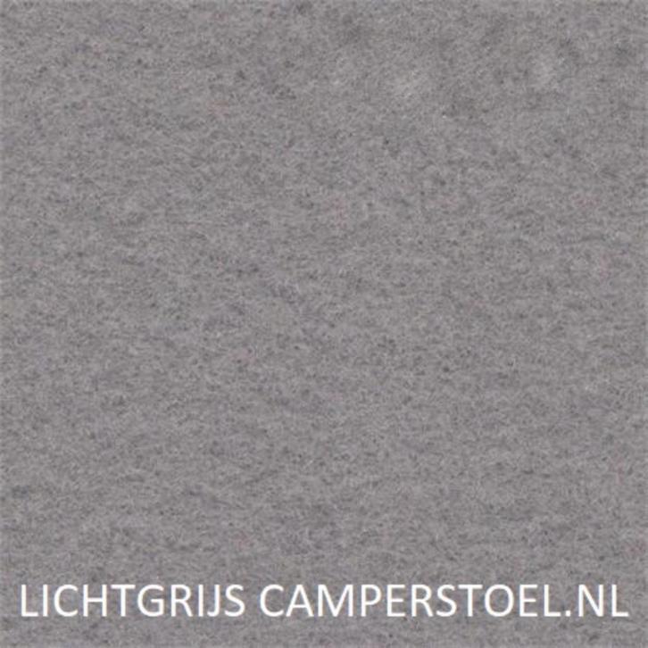 Donkergrijs naaldvilt stretch wandbekleding 200 cm breed, Caravans en Kamperen, Camper-accessoires, Nieuw, Ophalen of Verzenden