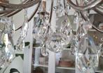 Kristallen kroonluchter 18 armen., Huis en Inrichting, Ophalen, Zo goed als nieuw, Glas