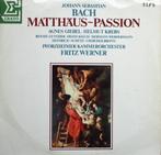 3-LP - Bach - Matthäus Passion BWV 244, Cd's en Dvd's, Ophalen of Verzenden, Barok, Zo goed als nieuw, 12 inch