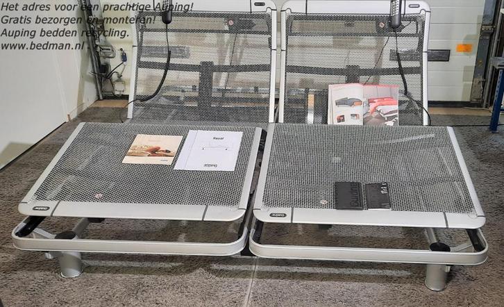 Prachtige Auping Royal 4M geh. elektr! Gratis bezorgen/mont!, Huis en Inrichting, Slaapkamer | Bedden, Zo goed als nieuw, Tweepersoons