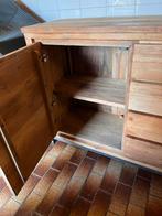 Teak Dressoir met Lades & Deuren en salontafel, Huis en Inrichting, Kasten | Dressoirs, Gebruikt, 150 tot 200 cm, Teakhout, Ophalen of Verzenden