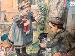 Ot en Sien Puzzel - Cornelis Jetses - Vintage, Ophalen of Verzenden, Minder dan 500 stukjes, Gebruikt, Legpuzzel