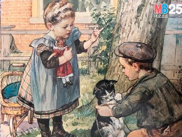 Ot en Sien Puzzel - Cornelis Jetses - Vintage beschikbaar voor biedingen