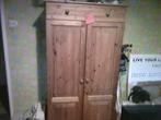 Grenen Kast 159x84x52cm, Ophalen, Gebruikt, 50 tot 100 cm, Kersenhout