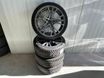 Audi A5 velgen met winterbanden, Gebruikt, 255 mm, Banden en Velgen, Winterbanden
