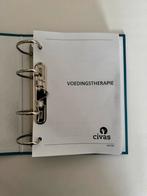 Civas Voedingstherapie Cursusmap, Ophalen of Verzenden, Zo goed als nieuw, Niet van toepassing
