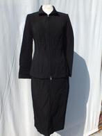 Net zwart rok pak . Mt 44 merk nico nico 13% wol stretch, ., Zwart, Maat 42/44 (L), Ophalen of Verzenden