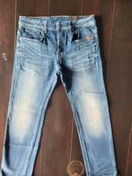ZGAN CLASSIC G STAR RAW ATTACC STRAIGHT STRETCH JEANS SI 32, Ophalen of Verzenden, Zo goed als nieuw, Blauw, W32 (confectie 46) of kleiner